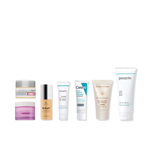 No7 Other - Skinfatuation Sampler- No7, Proactive, CeraVe, IT Cosmetics and Body Firm